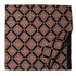 Precut 0.50 meters -Black & Red Ajrakh Hand Block Printed Cotton Fabric