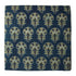 Precut 0.25 meters -Blue & Green Ajrakh Kantha Hand Block Printed Cotton Fabric 1m