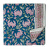 Precut 0.75 meters -Sanganeri Hand Block Printed Cotton Fabric
