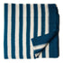 Precut 0.25 meters -Blue Double Ikat Pochampally Woven Cotton Fabric