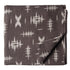 Precut 0.25 meters -Grey & White Textured Printed Cotton Fabric