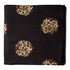 Precut 0.25 meters -Beige & Black Textured Printed Cotton Fabric
