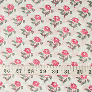 Precut 1 meter -Bagru Dabu Handblock Printed Cotton Fabric