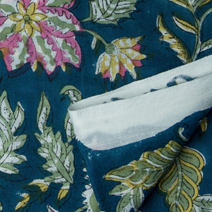 Precut 0.25 meter - Sanganeri Hand Block Printed Cotton Fabric
