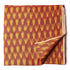 Precut 1meter - Orange Ikat Pochampally Woven Cotton Fabric