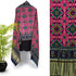 Viscose Gaji Cotton Silk Printed Dupatta with Golden Border