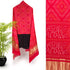 Viscose Gaji Cotton Silk Printed Dupatta with Golden Border