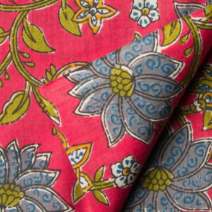 Precut 1 meter -Printed Cotton Fabric
