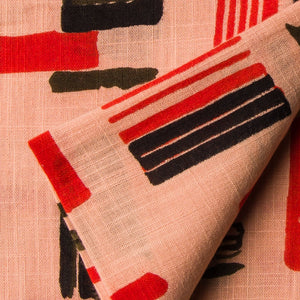 Precut 0.75 meters -Printed Cotton Texture Fabric
