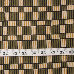 Precut 0.50 meters -Bagru Dabu Handblock Printed Cotton Fabric
