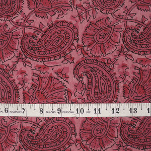 Ajrakh Hand Block Printed Cotton Fabric