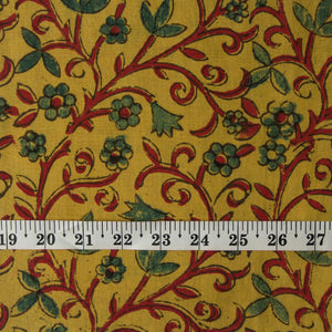 Precut 0.25 meters -Ajrakh Hand Printed Natural Dyed Cotton Fabric