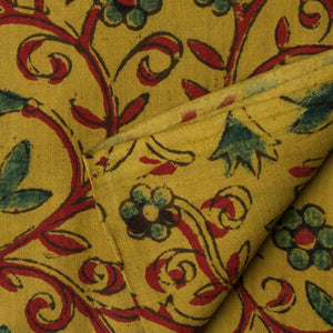 Precut 0.25 meters -Ajrakh Hand Printed Natural Dyed Cotton Fabric