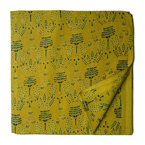 Ajrakh Hand Block Natural Dyed Cotton Fabric