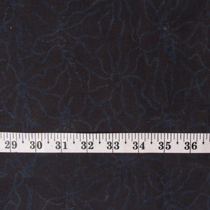 Precut 0.50 meters -Ajrakh Hand Block Natural Dyed Cotton Fabric