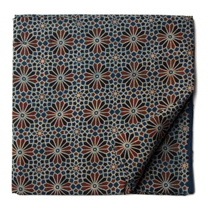 Ajrakh Hand Block Natural Dyed Cotton Fabric