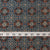 Precut 0.25 meters -Red & Blue Ajrakh Hand Block Printed Cotton Fabric