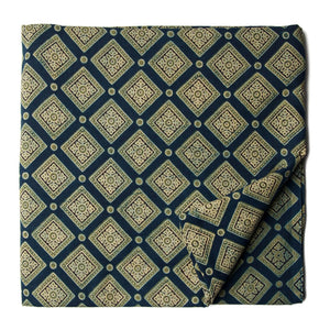 Ajrakh Hand Block Natural Dyed Cotton Fabric