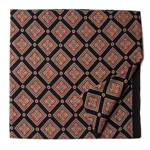 Ajrakh Hand Block Natural Dyed Cotton Fabric
