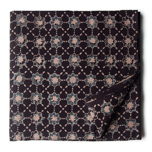 Ajrakh Hand Block Natural Dyed Cotton Fabric