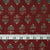 Precut 1 meter -Ajrakh Hand Block Printed Cotton Fabric