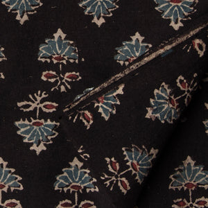 Precut 0.25 meters -Ajrakh Hand Block Printed Cotton Fabric