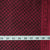 Precut 1 meter -Maroon & Black Bagh Handblock Printed Cotton Fabric
