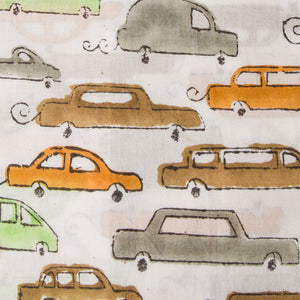 Precut 1 meter -Bagru Dabu Handblock Printed Cotton Fabric