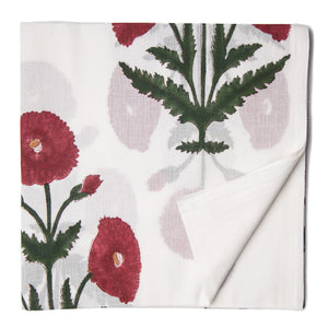 Precut 0.75 meters -Handblock Printed Fine Mul Cotton Fabric