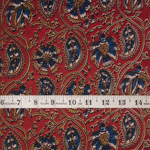 Bagru Hand Block Printed Cotton Fabric