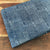 Blue and White Dabu Indigo Hand Block Printed Pure Cotton Fabric with lines Design