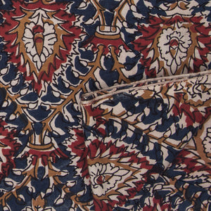 Dabu Indigo Hand Block Printed Cotton Fabric