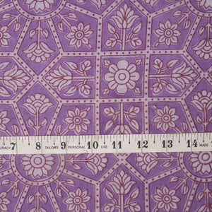 Dabu Hand Block Printed Cotton Fabric