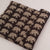 Black and off white Bagru Hand Block Printed Pure Cotton Fabric with elephant animal print 