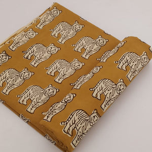 Bagru Hand Block Printed Cotton Fabric