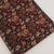Brown and Black Bagru Dabu Hand Block Printed Pure Cotton Fabric with floral design
