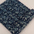 Blue and Off White Dabu Indigo Hand Block Printed Pure Cotton Fabric with animal print