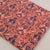 Peach and Blue Sanganeri Hand Block Printed Pure Cotton Fabric with floral print