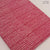 Red and pink Dabu Hand Block Printed Pure Cotton Fabric with floral print