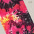 Pink and black Shibori Hand Block Printed Pure Cotton Fabric