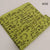 Green and Black Bagru Hand Block Printed Cotton Fabric with warli print