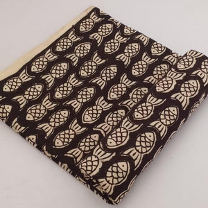 Bagru Hand Block Printed Cotton Fabric