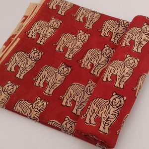 Bagru Hand Block Printed Cotton Fabric