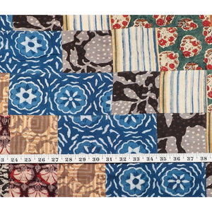 Patchwork Hand Block Printed Cotton Fabric