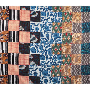 Patchwork Hand Block Printed Cotton Fabric