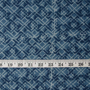 Precut 0.25 meters -Sanganeri Hand Block Printed Cotton Fabric