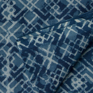 Precut 0.25 meters -Sanganeri Hand Block Printed Cotton Fabric