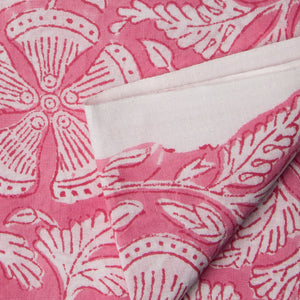 Precut 0.25 meters -Sanganeri Hand Block Printed Cotton Fabric