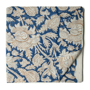 Precut 0.25 meters -Sanganeri Hand Block Printed Cotton Fabric