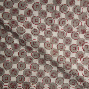 Bagru Dabu Hand Block Printed Cotton Fabric